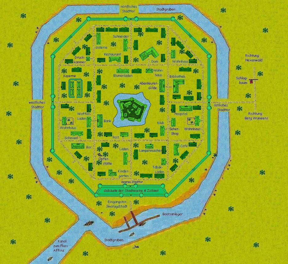 Smaragdenstadt-Karte